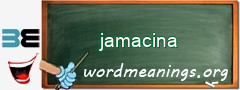 WordMeaning blackboard for jamacina